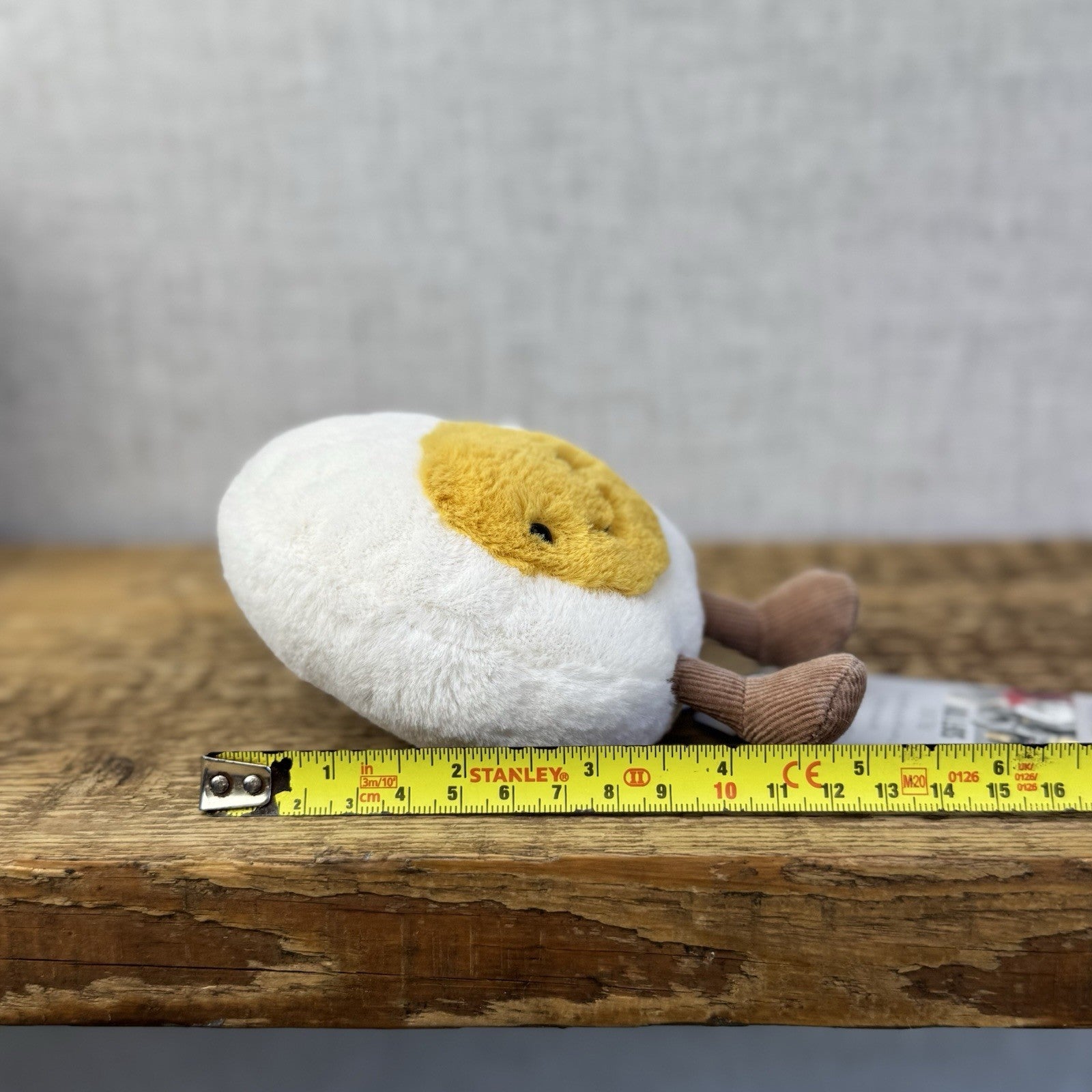 Jellycat Amuseable Happy Boiled Egg - Little Egg With Feet Soft Toy Beanie Plush