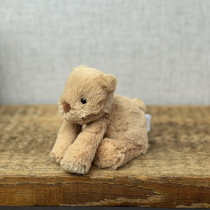 Jellycat Tiny Smudge Bear - Miniature Bear Beanie Plush New With Tags Retired 7"