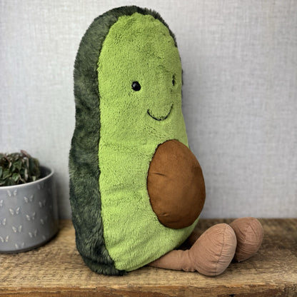 Jellycat Huge Amuseable Avocado - Huge Avocado Soft Toy Beanie Plush Retired 18”