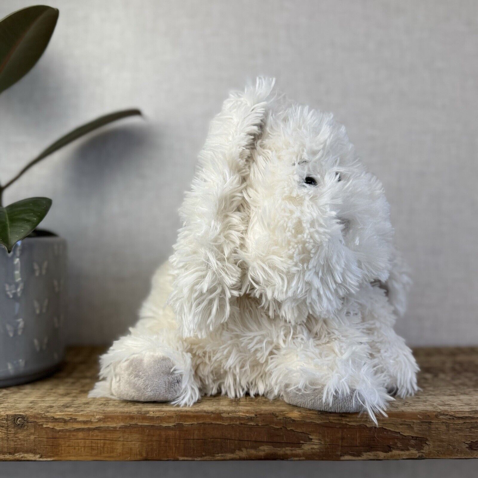 Jellycat Medium Truffles Rabbit - Bunny Cushion - Truffles Rabbit Pillow 14”