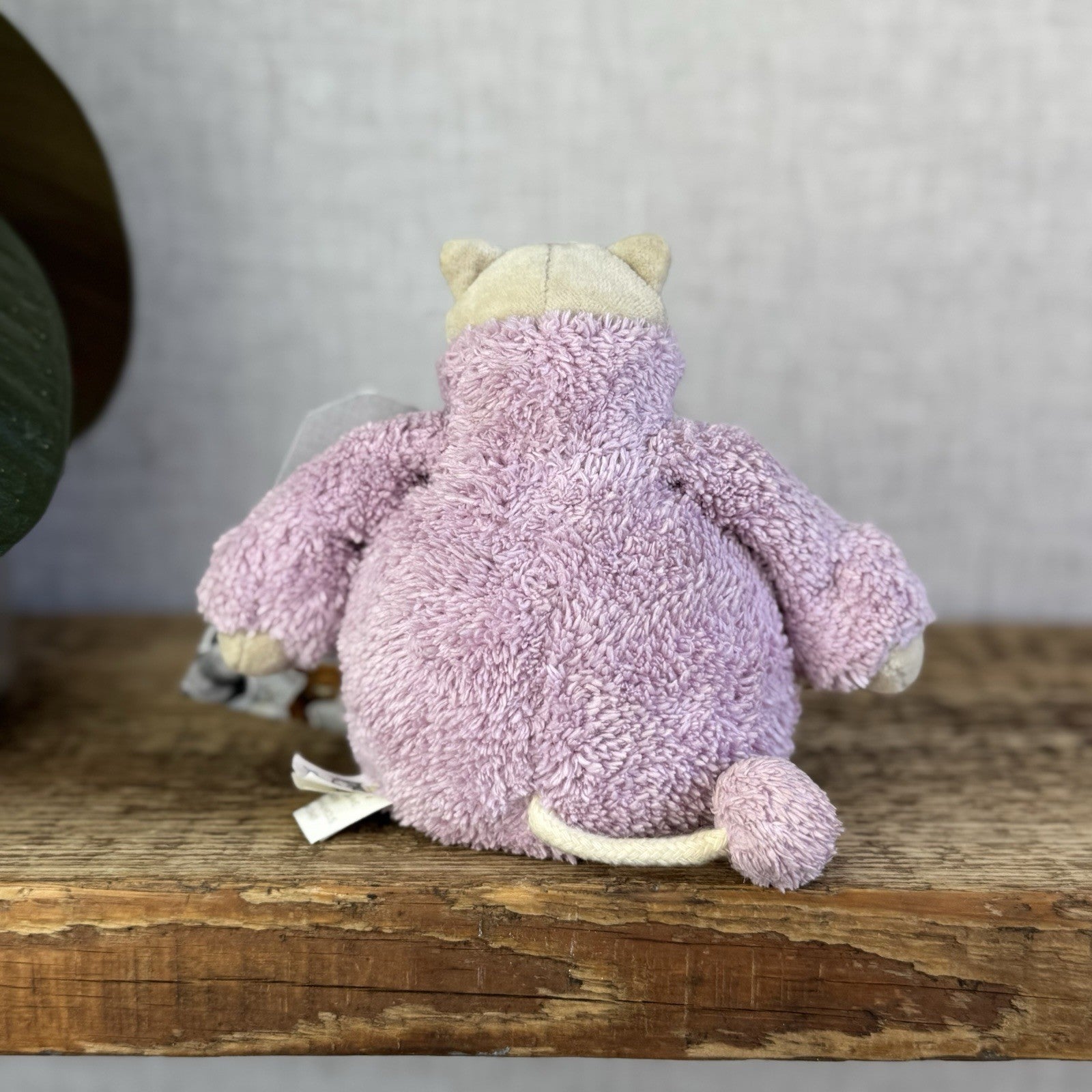 Jellycat Poloneck Peeker Cat Kitten - Lilac Jumper Cute Vintage Beanie 5”