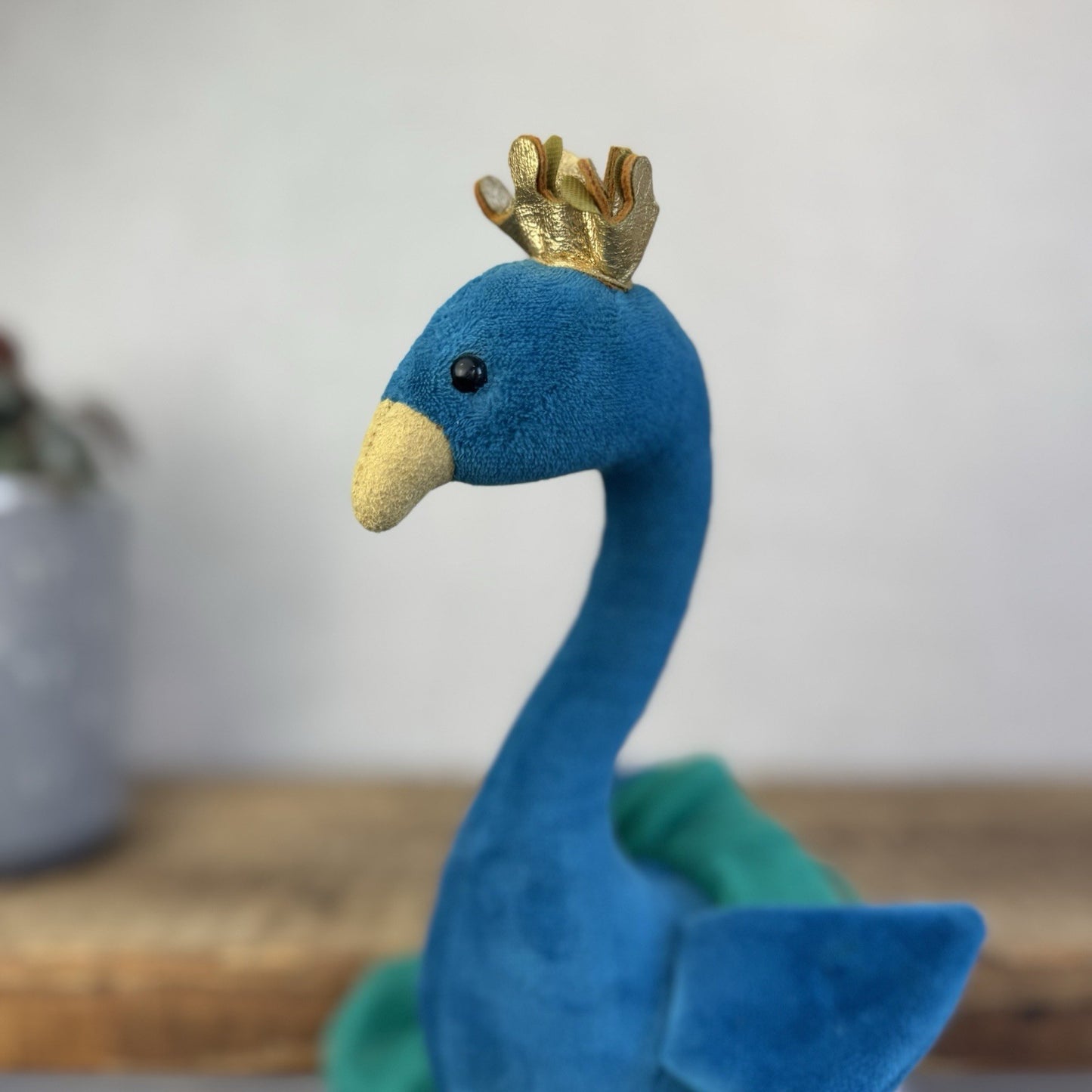 Jellycat Small Fancy Peacock - Peacock In A Tutu Ballerina Soft Toy Small 12”