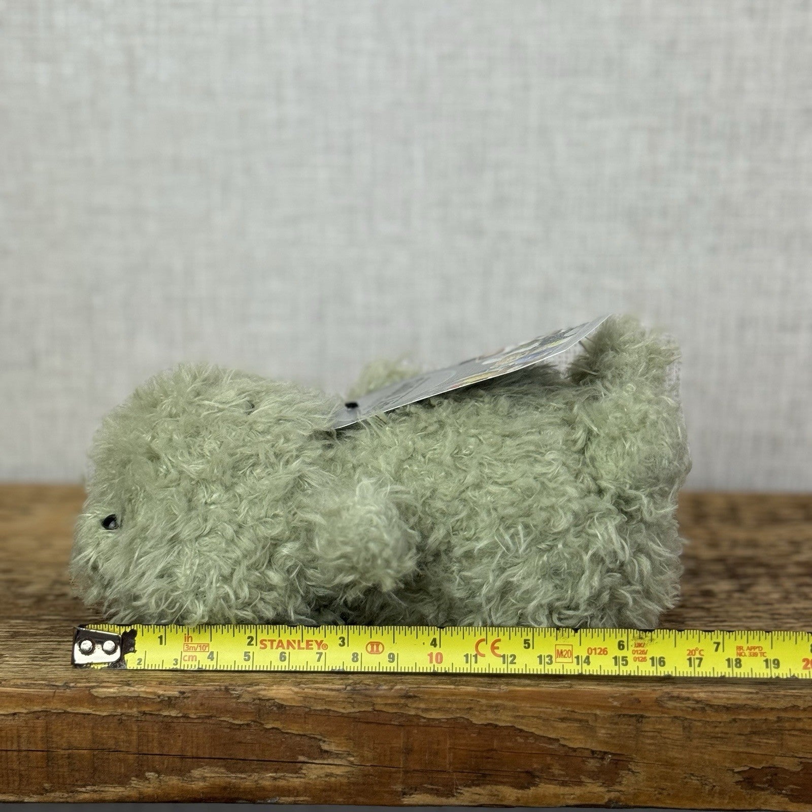 Jellycat Little Frog - Fluffy Little Frog - Light Gren Frog Plush Soft Toy Small