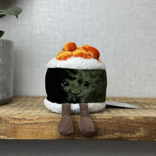 Jellycat Amuseable Sushi Maki - Retired Rare Jellycat Sushi Food Play Beanie 4"
