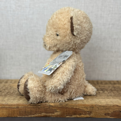 Jellycat Medium Vintage Bear - Vintage Light Brown Bear Beanie 12” Rare (#2)