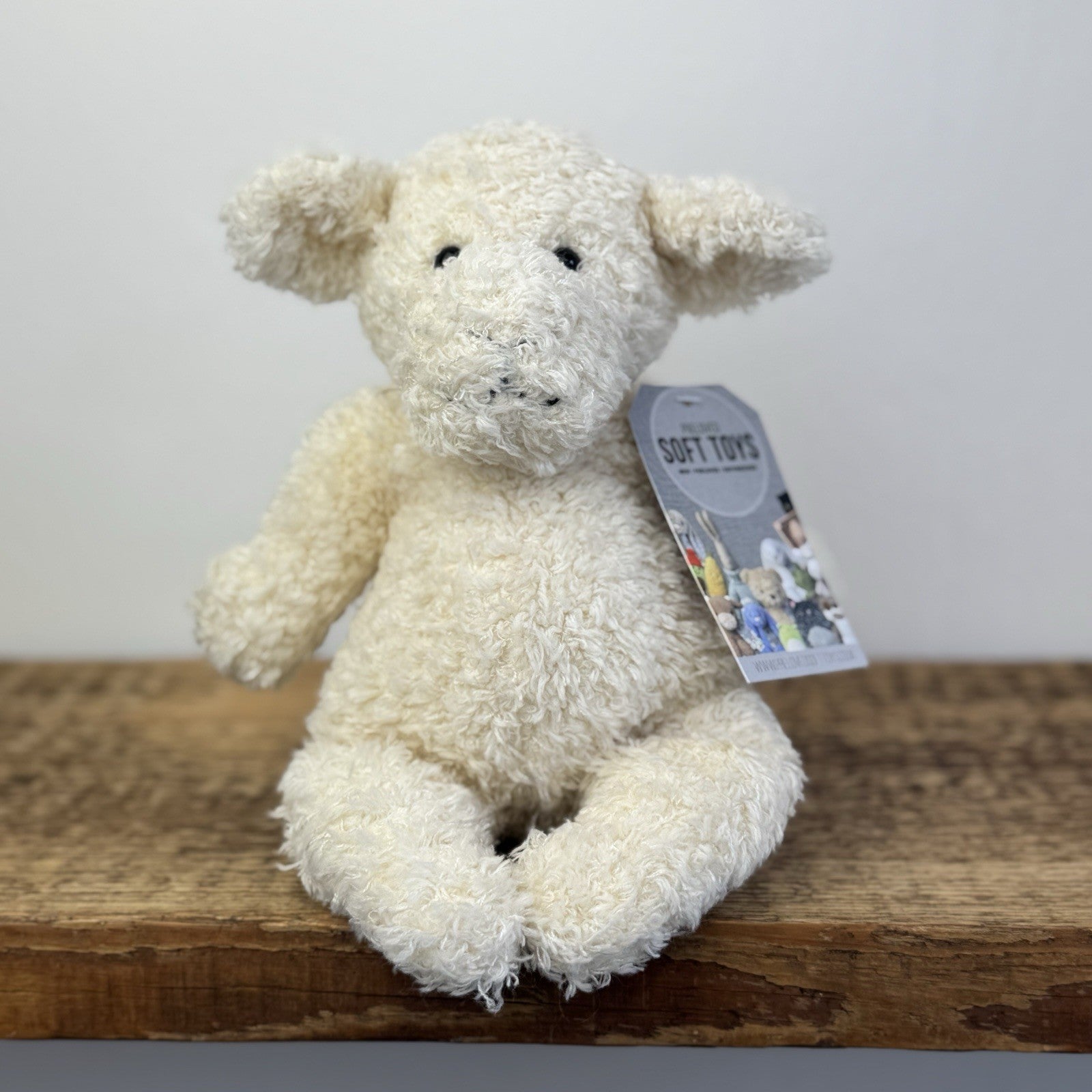 Jellycat Milly-Boo Lamb/Sheep - Rare/retired Vintage Lamb Soft Toy 10"