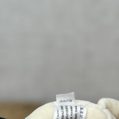 Jellycat My First Puppy Bashful - Small Velour Cream/Black Dog Retired 8" (#2)