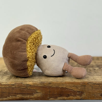 Jellycat Amuseables Toadstool - Small Mushroom With Legs Woodland Plush