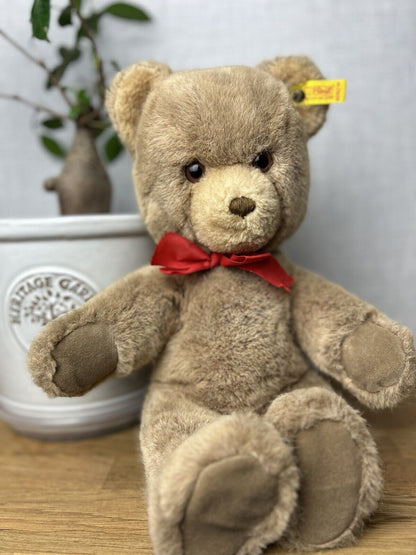 Vintage Steiff Plush Sitting Teddy 0205/35 - Vintage Steiff Teddy Bear Medium