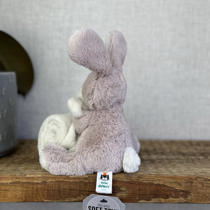 Jellycat Soppy Bunny Soother - Soft Retire Bunny Soother Rare Collectible Baby