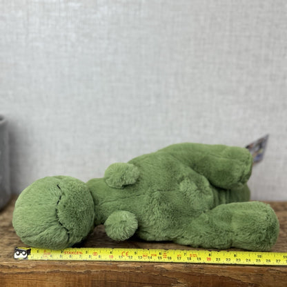 Jellycat Fossily T Rex - Medium Green Dinosaur Soft Toy Retired Plush Toy 12"