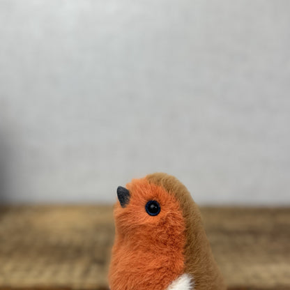 Jellycat Birdling Robin - Bird Pocket Pal Beanie Fluffy Bird Soft Toy Retired 4"