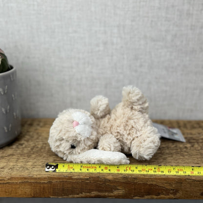 Jellycat Yummy Bunny Beige Rabbit - Mini Beanie Rabbit Retired 5”