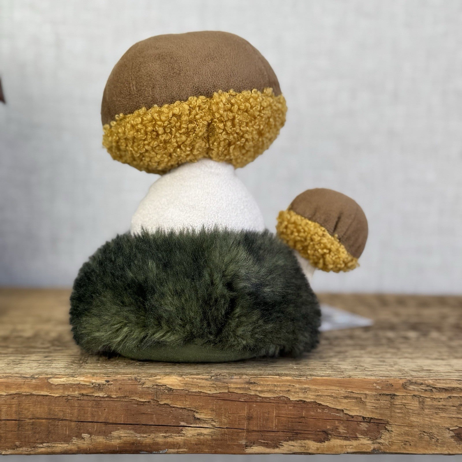 Jellycat Wild Nature Boletus Mushroom - Retired Mushroom Beanie Plush Display 8"