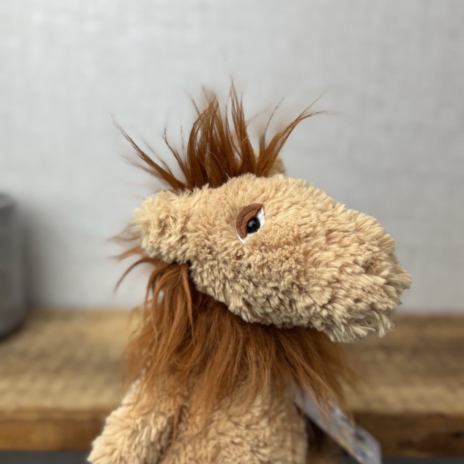 Jellycat Furryosity Camel - Grumpy Beige Camel Rare Soft Toy 15" Medium Plush