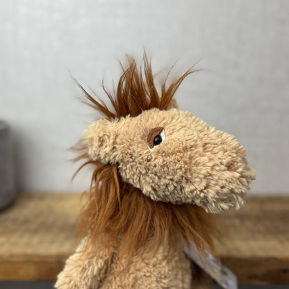 Jellycat Furryosity Camel - Grumpy Beige Camel Rare Soft Toy 15" Medium Plush