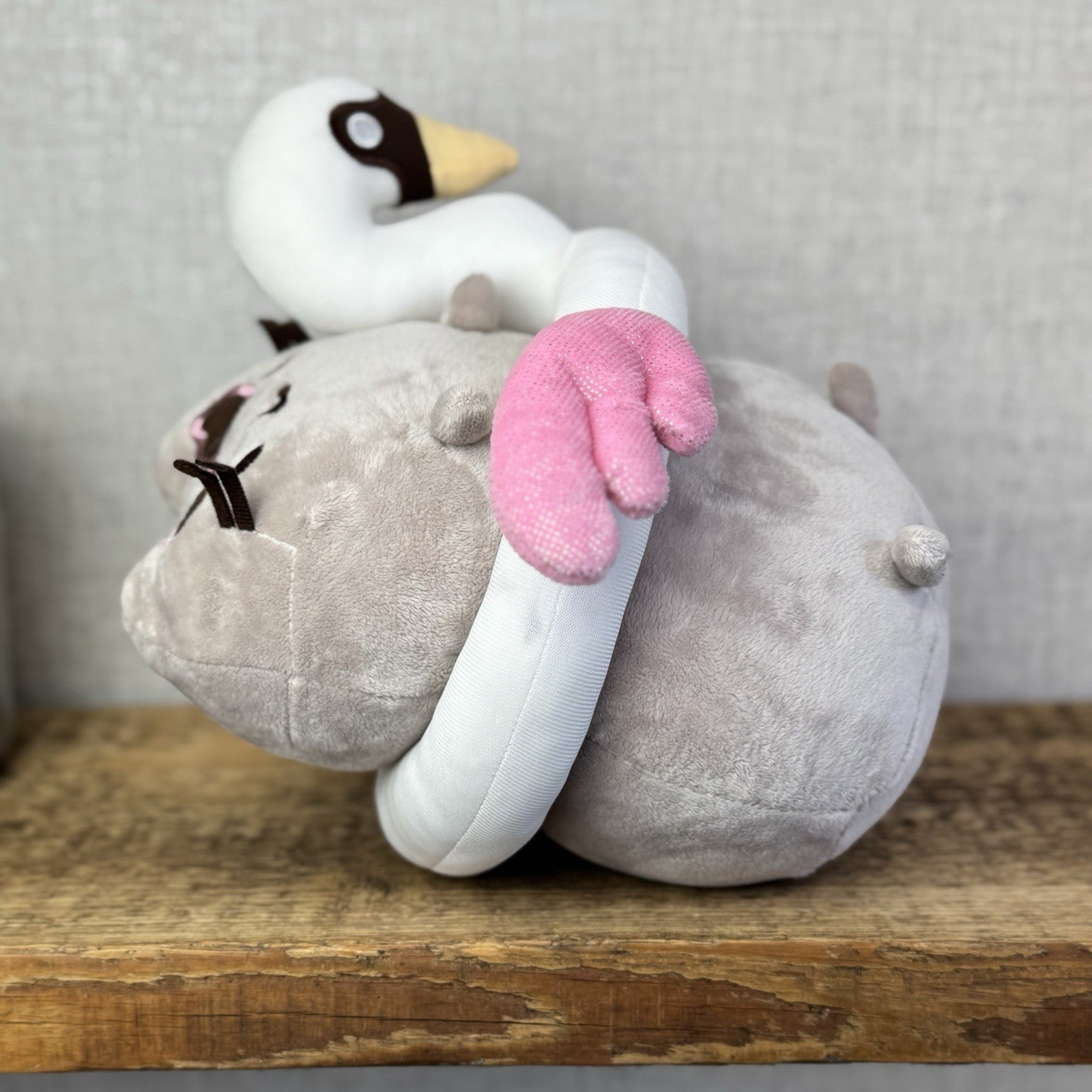 Gund Pusheen Cat - Swan Floatie Pusheen Retired New Without Tags 8"