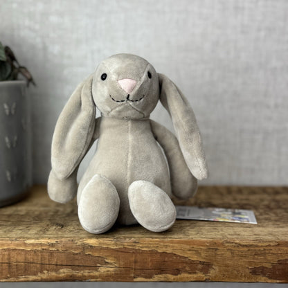 Jellycat My First Bunny - Baby Soft Beige Rabbit Toy Velour Beanie Beige 8” (#2)