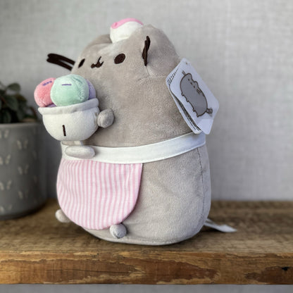 Pusheen Ice Cream Parlour Plush - Retired Claire’s Exclusive Pusheen With Tags