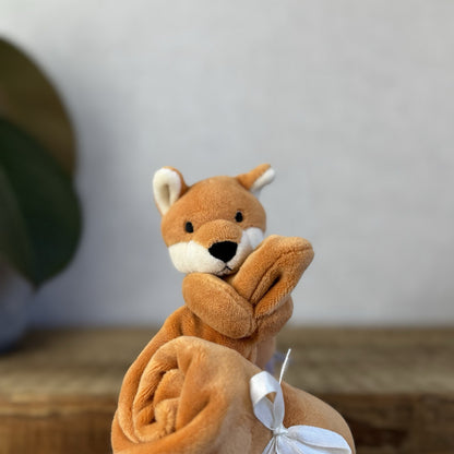 Jellycat My First Fox Soother - Orange Velour Fox Comfort Blanket Neutral (#2)