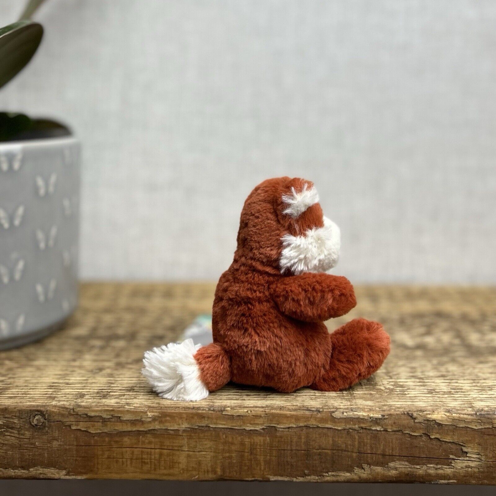 Jellycat Tiny Poppet Baby Fox - Baby Poppet Fox - Tiny Pocket Beanie Pal 4"