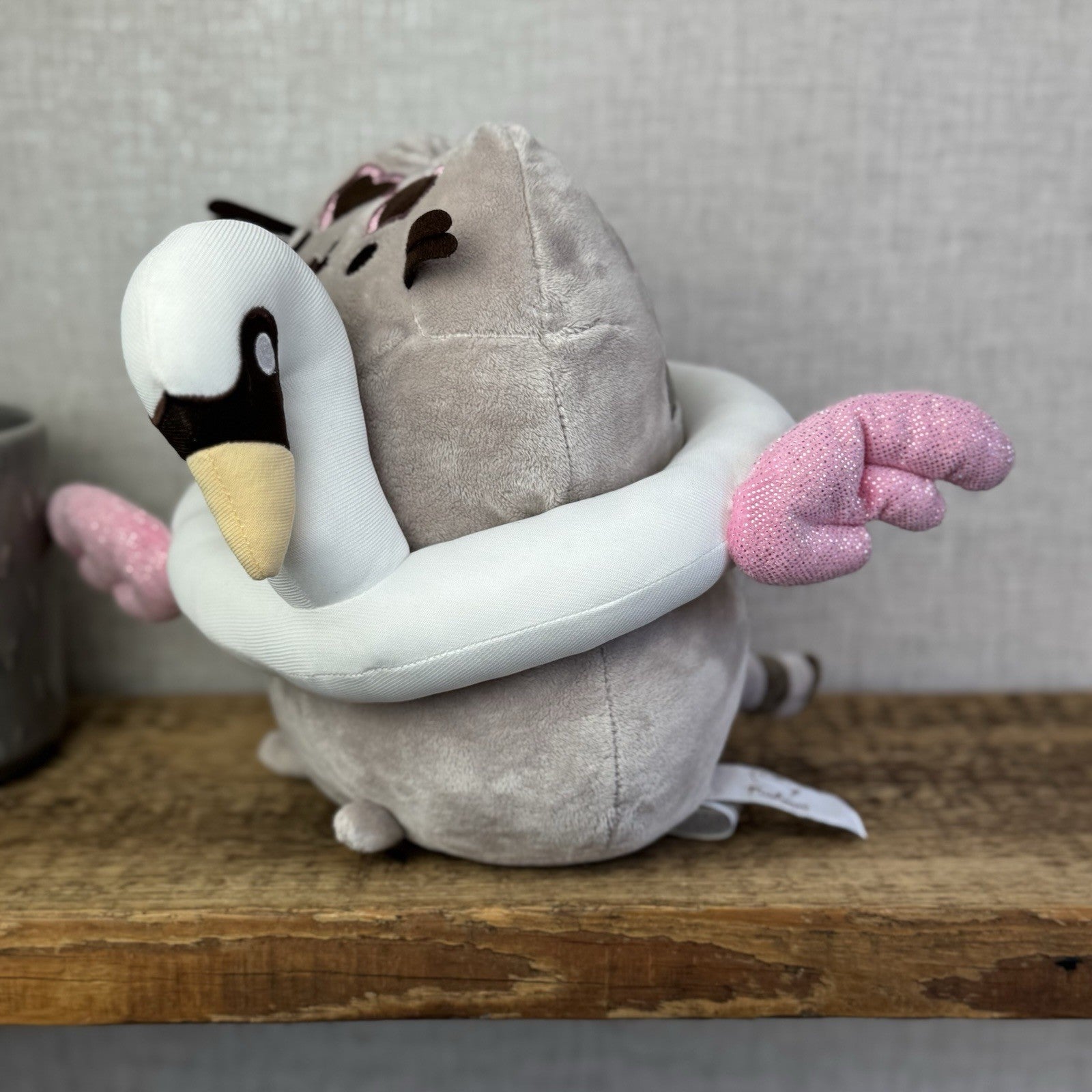 Gund Pusheen Cat - Swan Floatie Pusheen Retired New Without Tags 8"