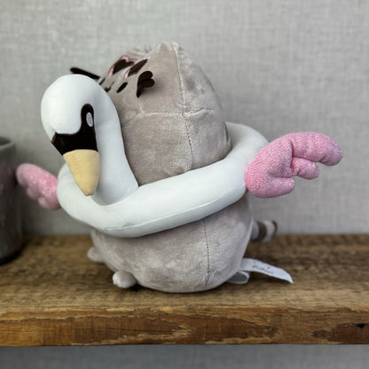 Gund Pusheen Cat - Swan Floatie Pusheen Retired New Without Tags 8"