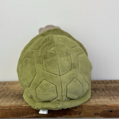 Jellycat Timmy Turtle - Grumpy Turtle Soft Toy Beanie Sad Face Turtle 10"