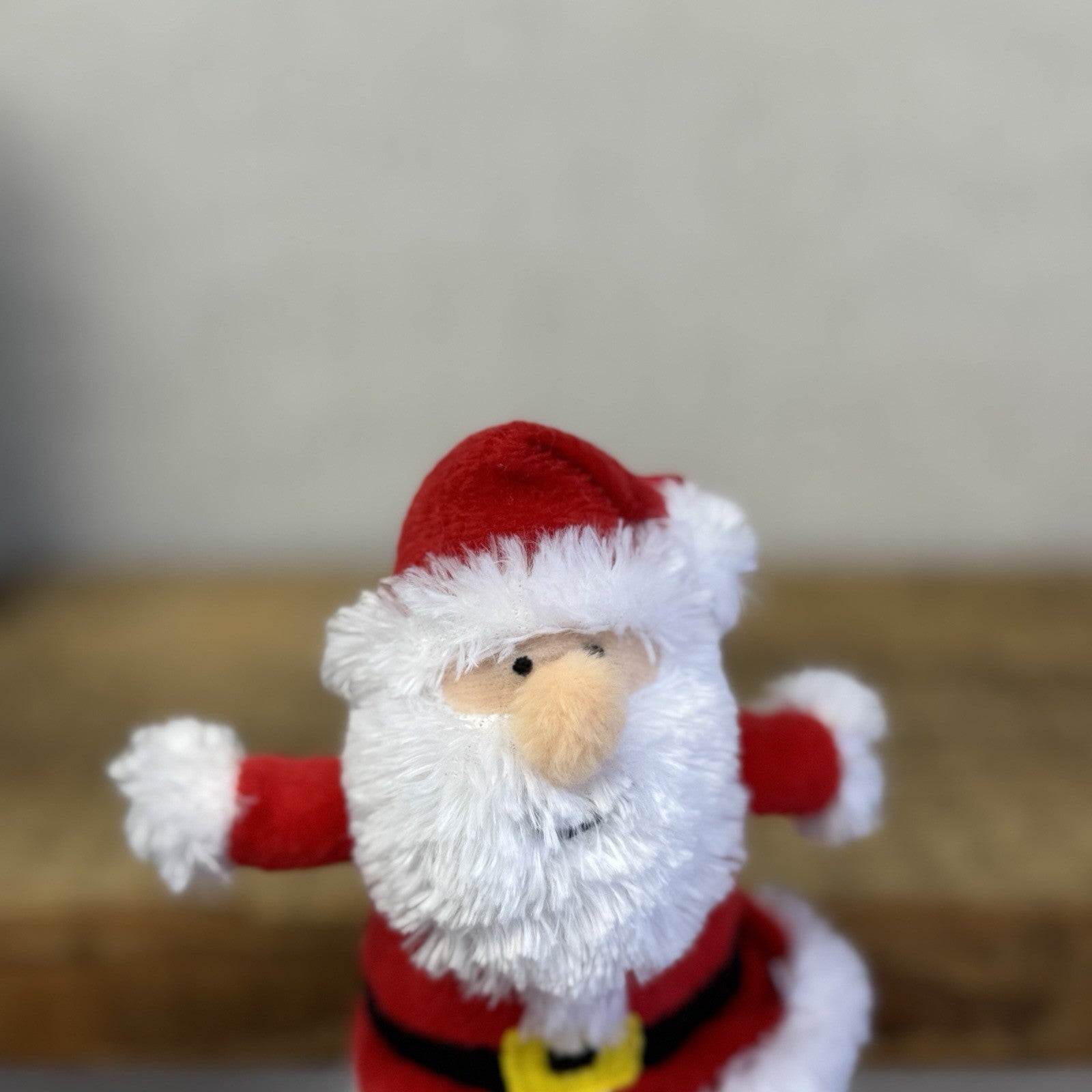 Marks & Spencers Mini Santa Hanging - Vintage Miniature Father Christmas M&S 4"