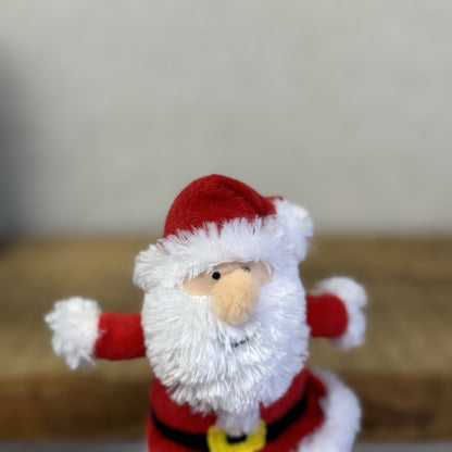 Marks & Spencers Mini Santa Hanging - Vintage Miniature Father Christmas M&S 4"