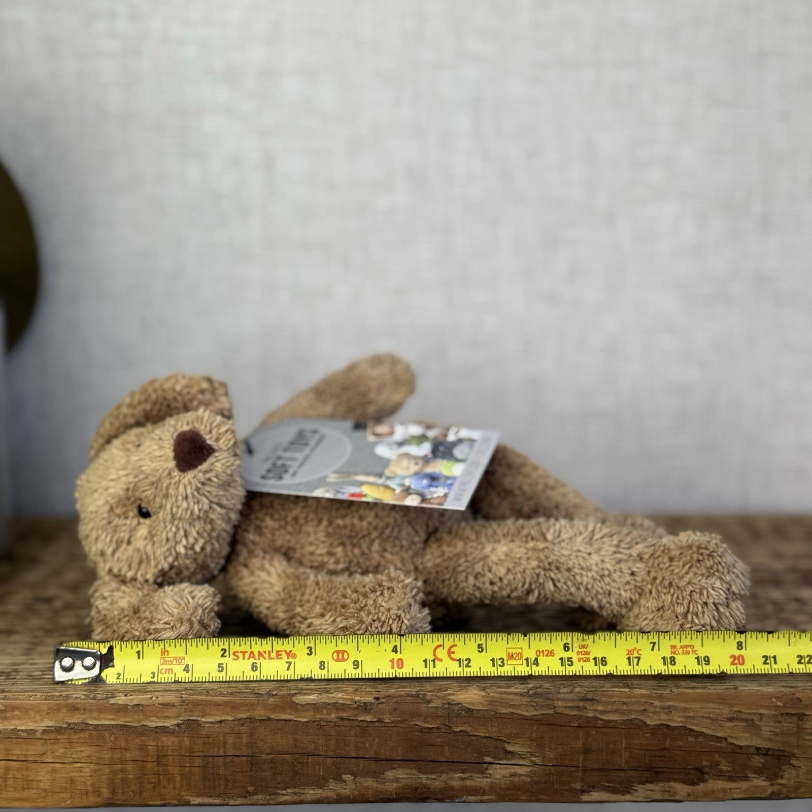 Jellycat Lil Slackajack Pup - Baby Slackajack Puppy Dog Tiny Brown Mini Dog 8”