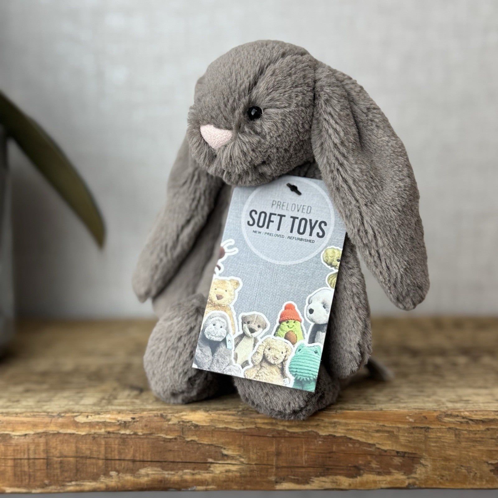 Jellycat Small Bashful Truffle Brown Bunny Rabbit Plush Soft Toy 8”