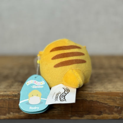 Squishmallow Micromallow With Tag - Rodry Yellow Bearded Dragon Mini Squish 3"