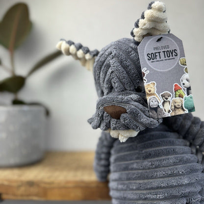 Jellycat Cordy Roy Gray/Grey Puppy Dog - French Bulldog Plush Corduroy 16"