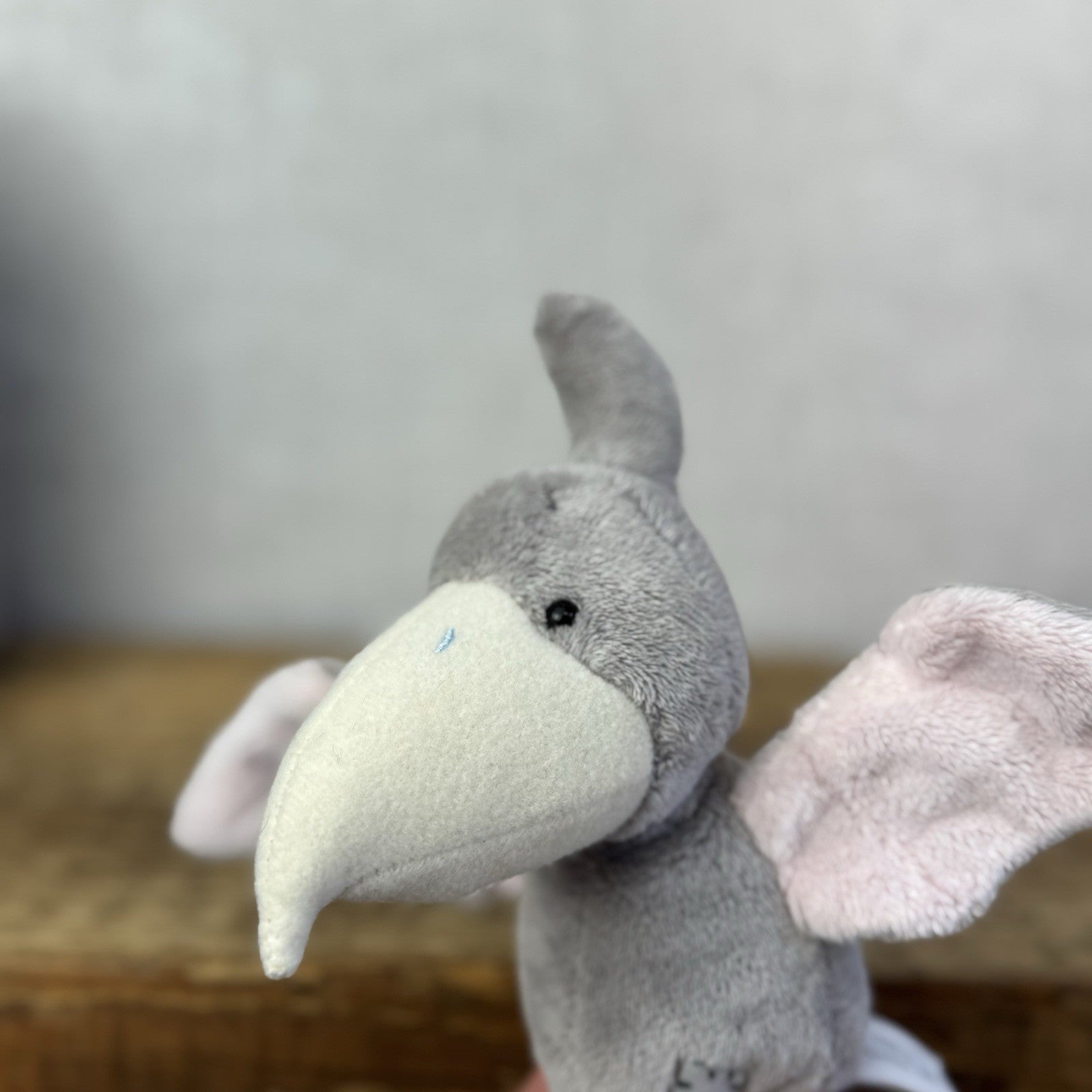 Blue Nose Friends - Crest The Pterosaur #117 - Mini Dinosaur Blue Nose Grey/Pink
