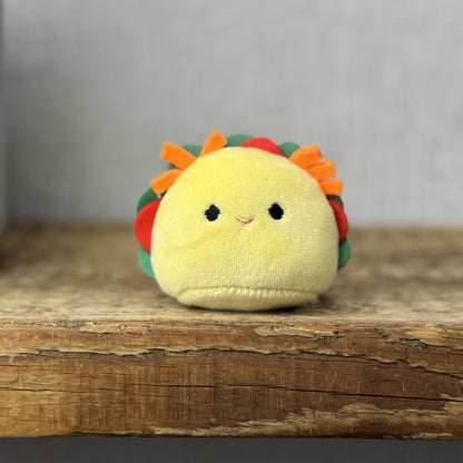 Squishmallow Squishville - Whats Cookin' Squad - Tex Taco - Tiny Taco Squish 2" 
