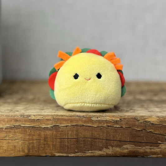 Squishmallow Squishville - Whats Cookin' Squad - Tex Taco - Tiny Taco Squish 2" 