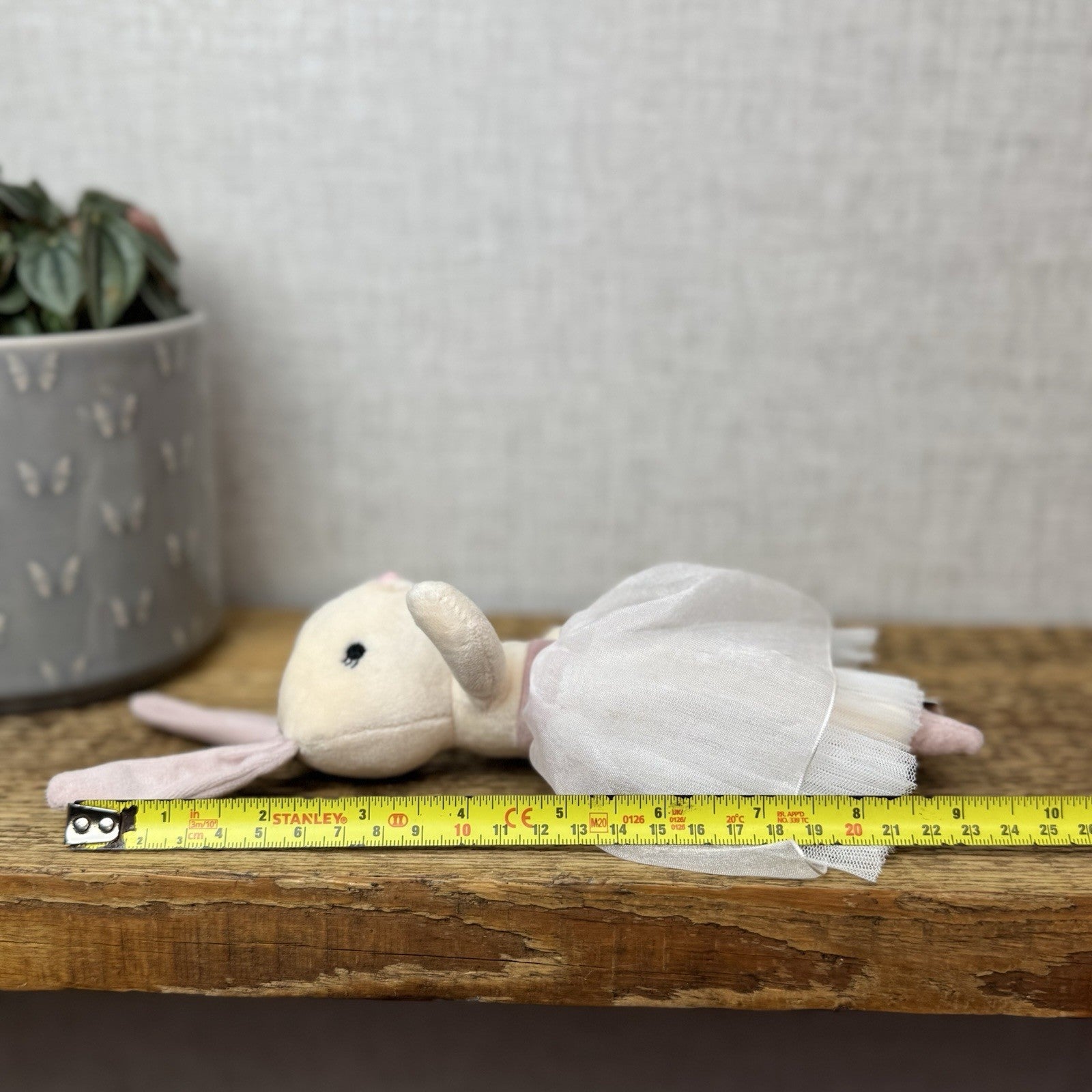 Jellycat Etoile Bunny - Small Ballerina Bunny Soft Toy Retired Pink/Beige 10"