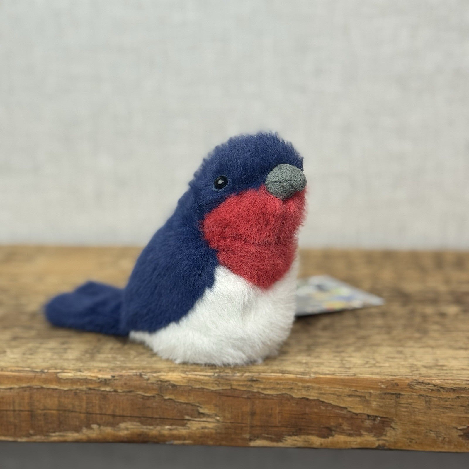 Jellycat Birdling Swallow - Small Fluffy Beanie Bird Plush Pocket Size 5"