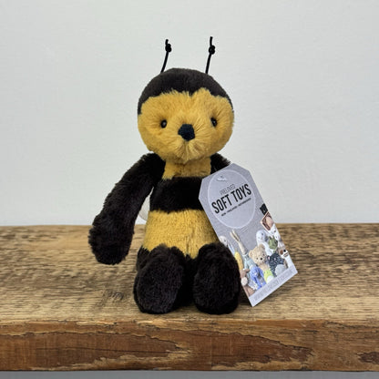 Jellycat Small Bashful Bumble Bee - Retired Small Bee Soft Toy 8"