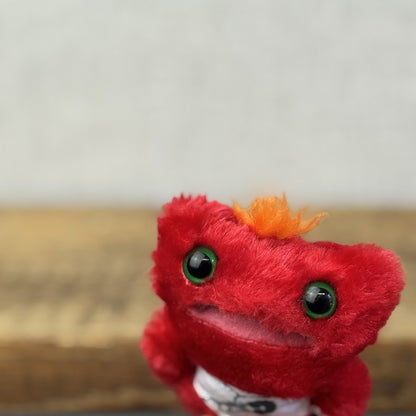 Fuggler Baby Fugg -  Series 3 - Munch Munch Red Fluffy Miniature Fugg Baby 3.5"