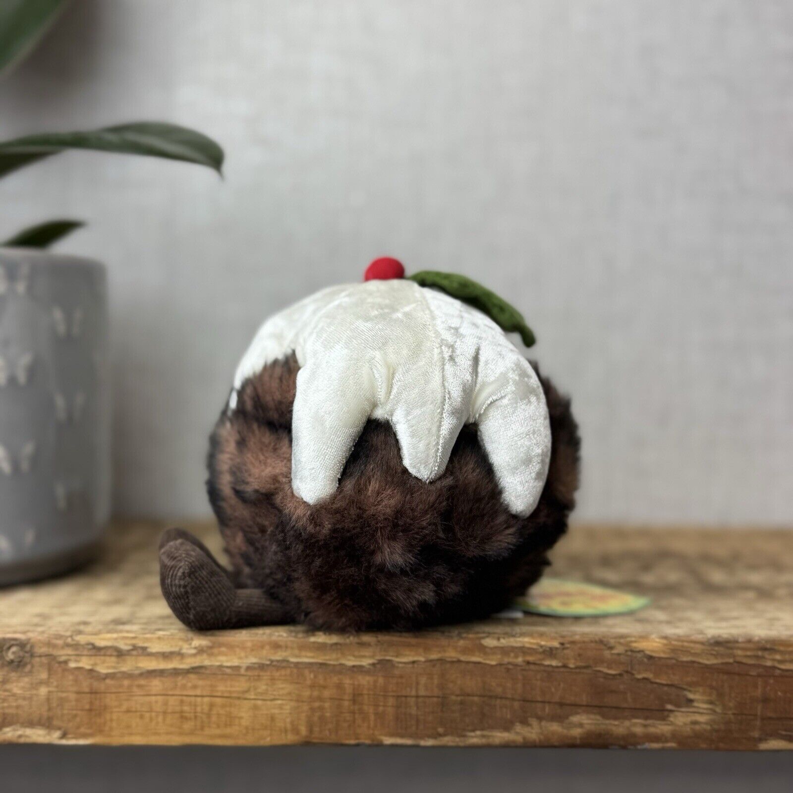 Jellycat Amuseable Christmas Pudding - Retired First Release Fluffy Pudding 5”