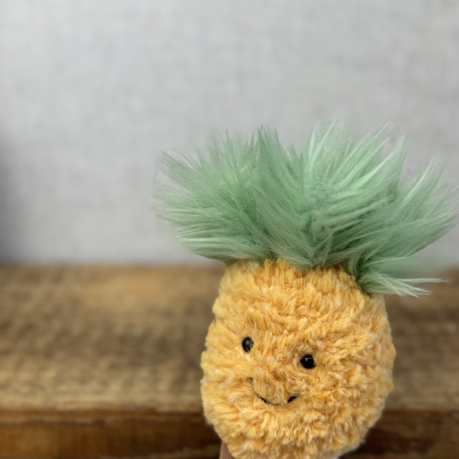 Jellycat Amuseable Pineapple Keyring Bag Charm  Retired Rare Keyring Plush