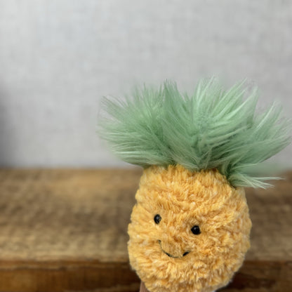 Jellycat Amuseable Pineapple Keyring Bag Charm  Retired Rare Keyring Plush