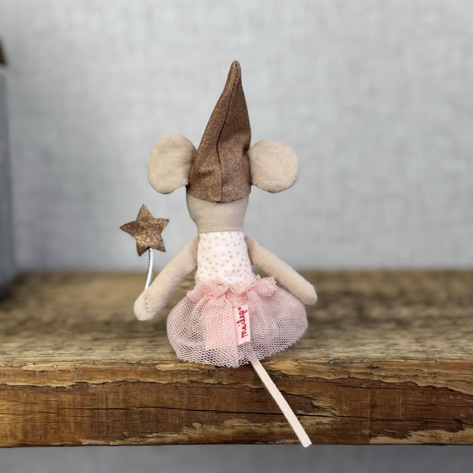 Maileg Toothfairy Mouse - Mouse OnlyFairy Mouse With Wand, Hat & Tutu