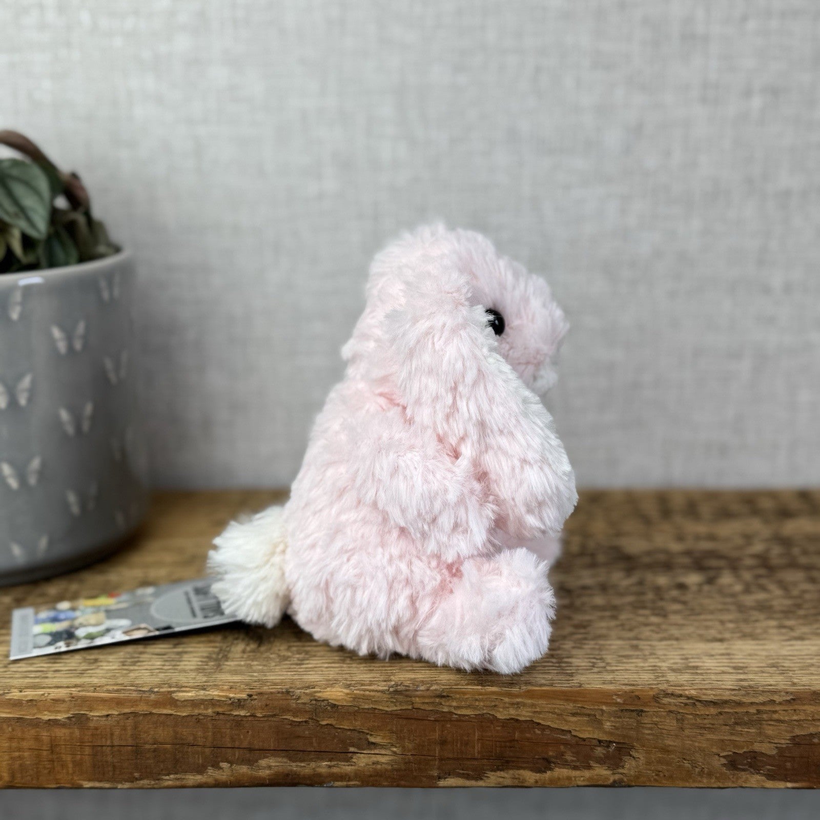 Jellycat Yummy Bunny Baby PinkBunny Rabbit - Mini Light Pink Rabbit Retired 5”