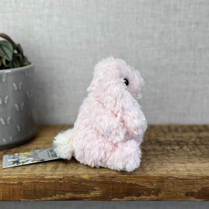 Jellycat Yummy Bunny Baby PinkBunny Rabbit - Mini Light Pink Rabbit Retired 5”