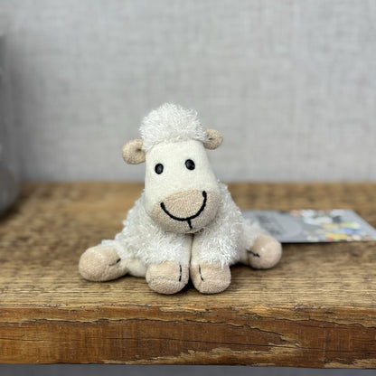 Jellycat Tiny Truffles Sheep/Lamb - Tiny Cream Fluffy Lamb Mini Beanie Toy 4”