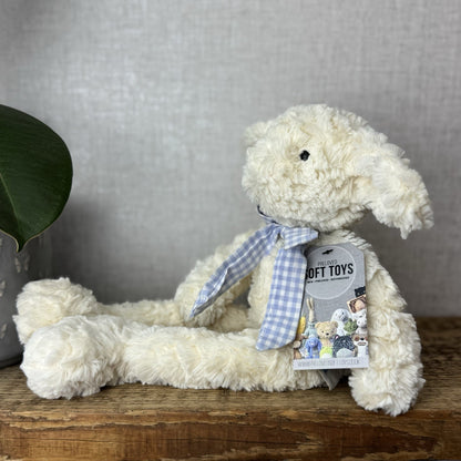 John Lewis Shushky Lamb (Jellycat Collaboration) Cream Curly Lamb Long Legs 15”