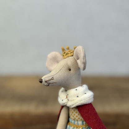Maileg King Mouse - Retired Maileg Royal Mouse King (Older Style)